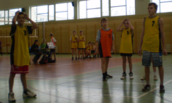 Mistrzostwa ośrodka Sulechowa szkół podstawowych w piłce koszykowej chłopców