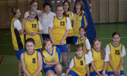 Mistrzostwa Ośrodka Sulechowa szkół gimnazjalnych w piłce koszykowej dziewcząt