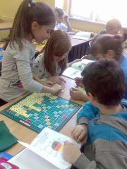 Scrabble na lekcjach języka niemieckiego - innowacja w szkole podstawowej  i gimnazjum